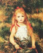 Girl with Sheaf of Corn Pierre Renoir